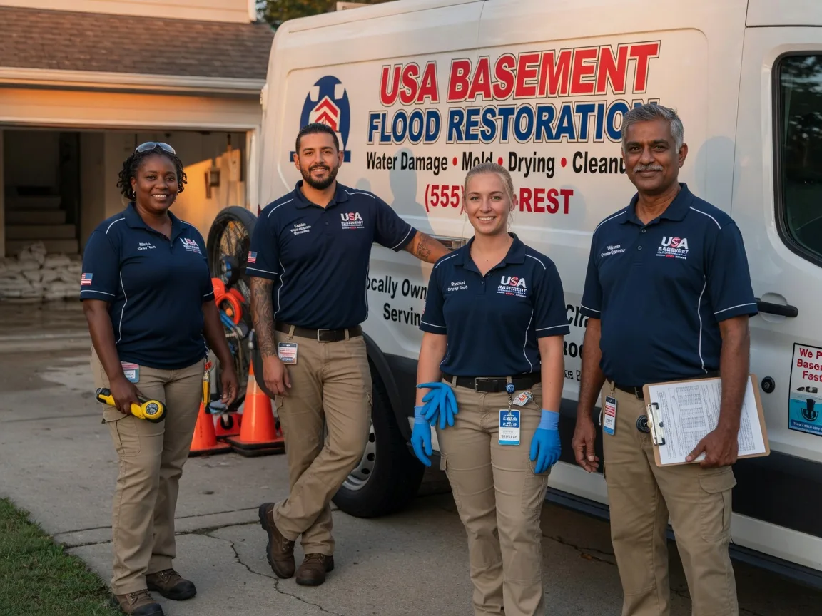 Basement Flood Cleanup company in Starks, LA