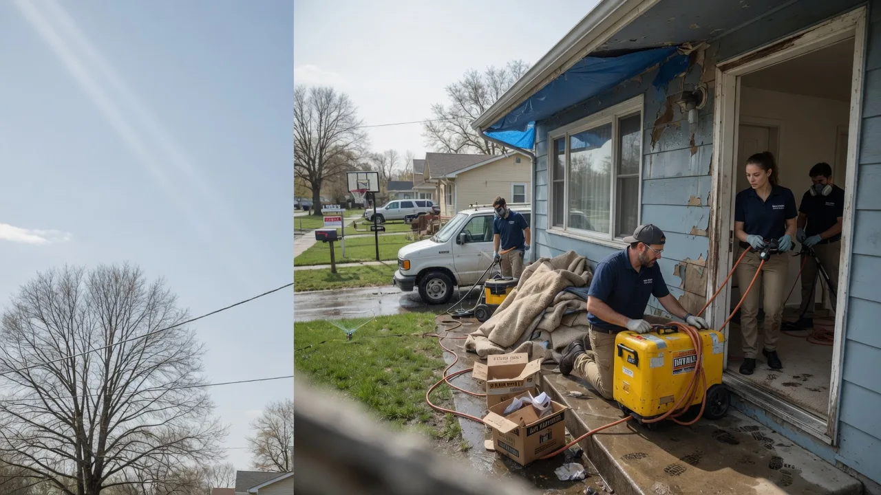 Basement Flood Cleanup in Starks, LA near me